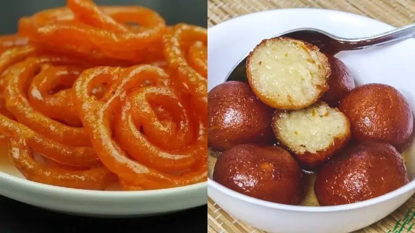 Gulab Jamun and Jalebis