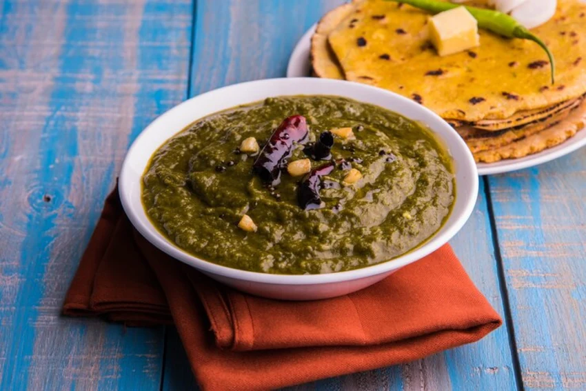 Makki Di Roti and Sarson Ka Saag