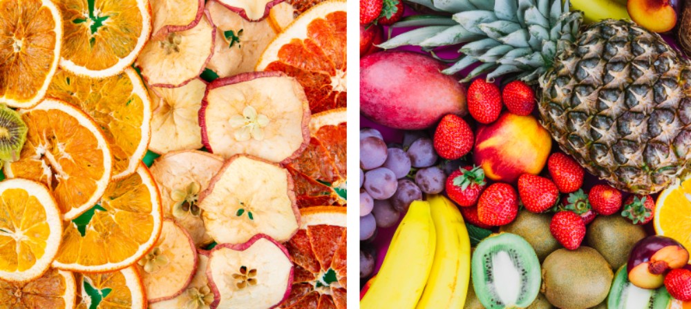 Dehydrated Fruits vs Fresh Fruits